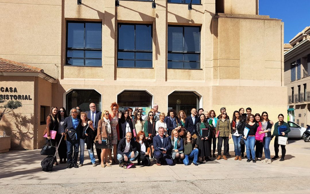 Primera jornada del Encuentro ERASMUS+ “ARTE POR LA CONVIVENCIA”