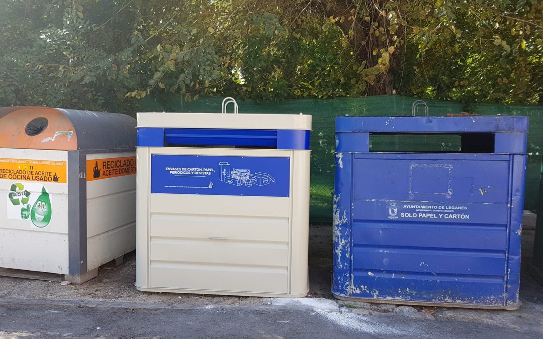 El Ayuntamiento de Velilla ha instalado los nuevos contenedores de papel