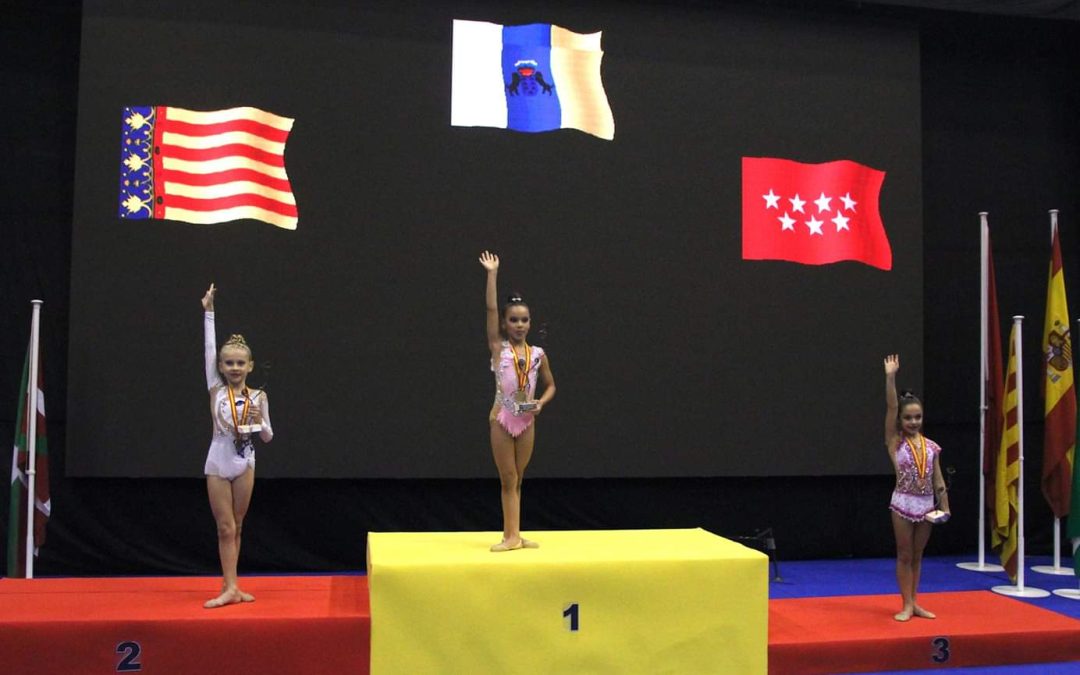 Lidia Cabezas del Club Gimnasia Rítmica Velilla logra medalla de bronce en el Campeonato de España Copa Base