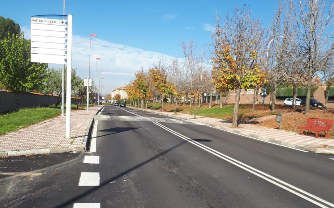 La primera fase de las obras de asfaltado a punto de concluir