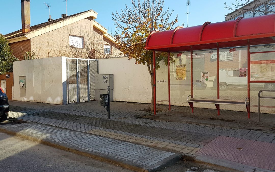 Paradas de autobús más accesibles en Velilla