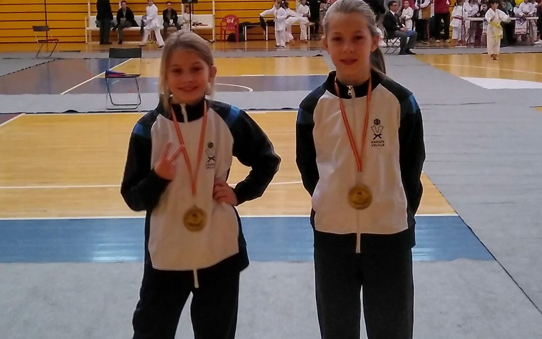 El karate velillero logró unos excelentes resultados en el Trofeo de Navidad de Arganda del Rey