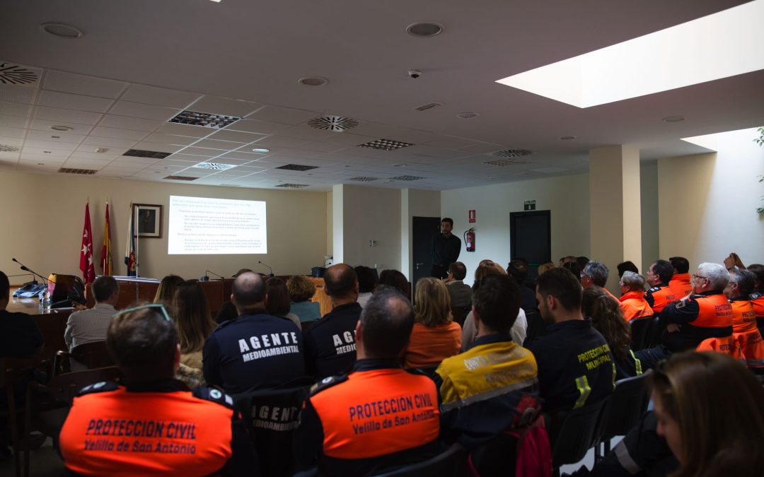 El sábado se celebró la Jornada Teórico-Práctica sobre Mosquito Tigre y Buenas Prácticas de Control, dirigida al voluntariado de Protección Civil Velilla