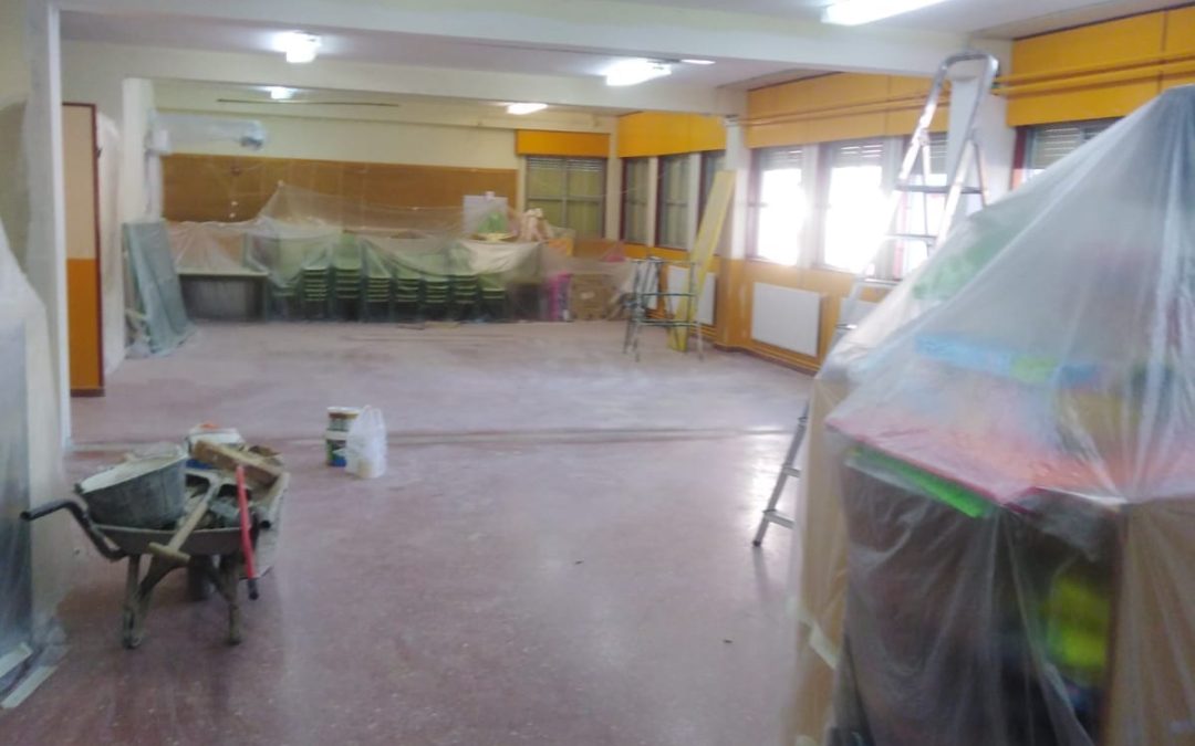 Obras de mejora en los centros educativos
