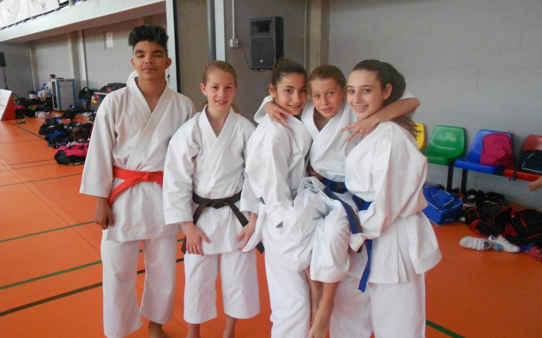 Excelentes resultados del karate velillero en el Campeonato Autonómico Deuco