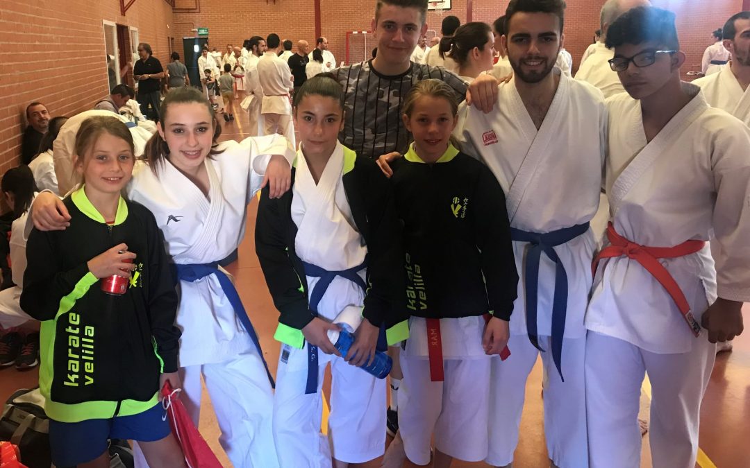 El karate velillero brilló en el Trofeo San Isidro