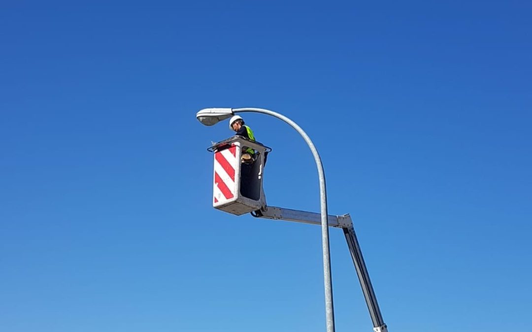 Velilla contará a finales de año con alumbrado público de tecnología LED en todo el municipio