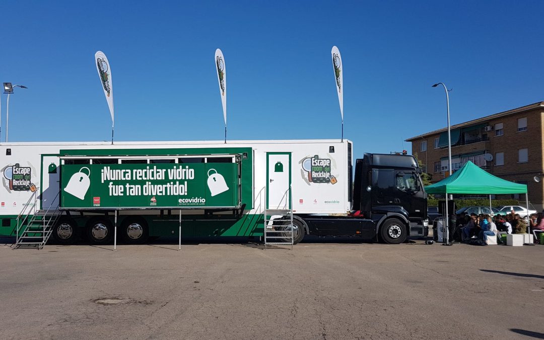 El “Escape Room del Reciclaje” visita hoy Velilla de San Antonio