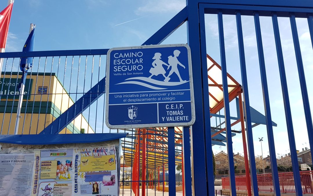 Esta mañana se ha inaugurado el Camino Escolar Seguro al CEIP Francisco Tomás y Valiente