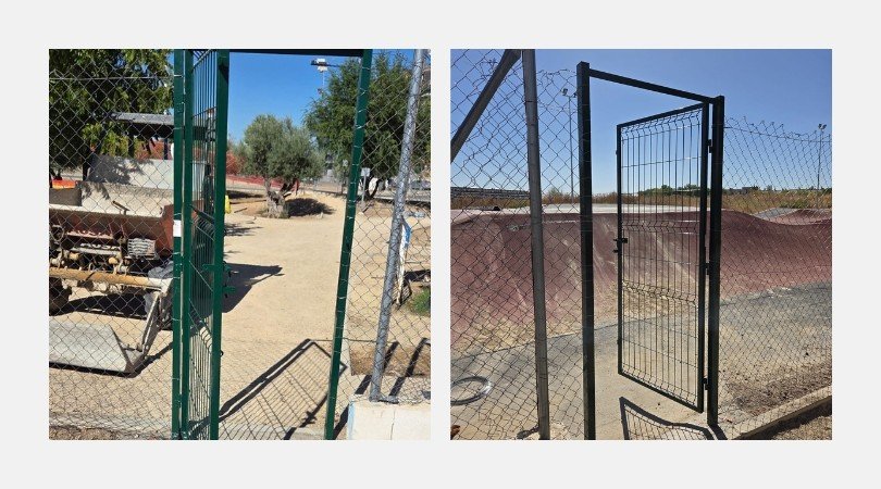 Mejoramos la accesibilidad entre el pump track y el parque aledaño