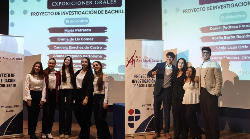 El IES Ana María Matute presenta los Proyectos de Investigación de 2º de Bachillerato