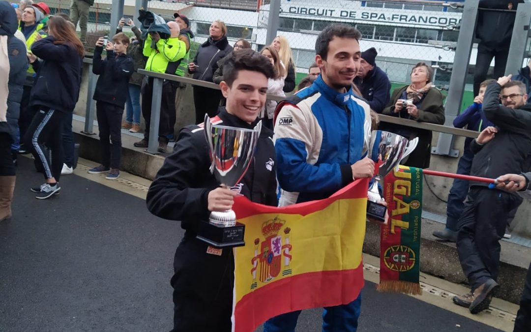 Hugo Hernández, piloto velillero, y su equipo, Gianfranco Motorsport, ganaron las 24H 2CV en Spa