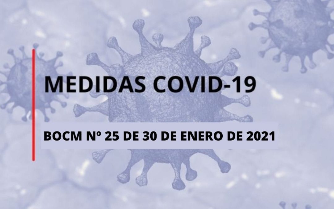 Nuevas medidas en la Comunidad de Madrid hasta el 8 de febrero