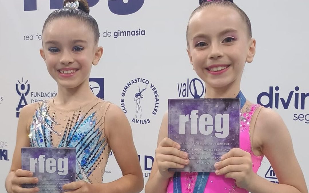 Maya Ioana Stamate, del Club Gimnasia Rítmica Velilla, segunda Clasificada en el Campeonato de España Absoluto de Gimnasia Rítmica 2024