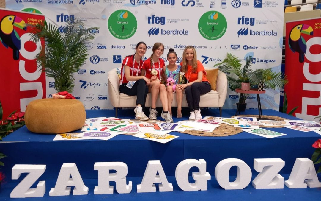 Lidia Cabezas logra el tercer puesto en el Campeonato de España Absoluto de Equipos de Gimnasia Rítmica
