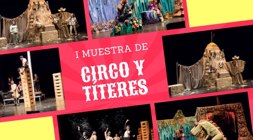 El auditorio municipal acogió la I Muestra de Circo y Títeres