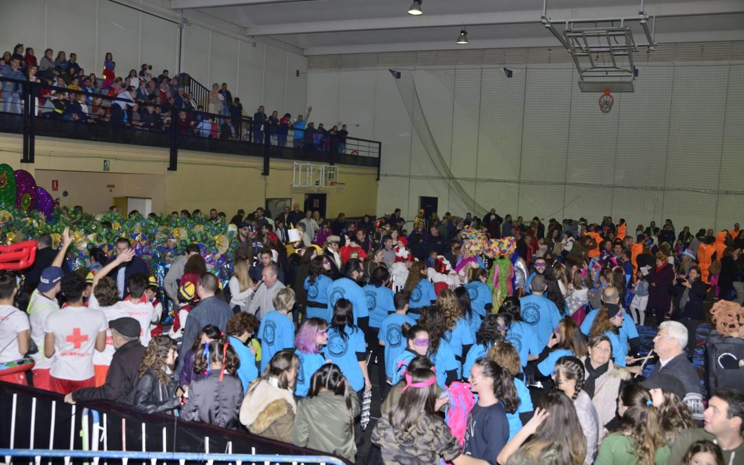 El sábado 25 de febrero, Velilla celebró el Carnaval