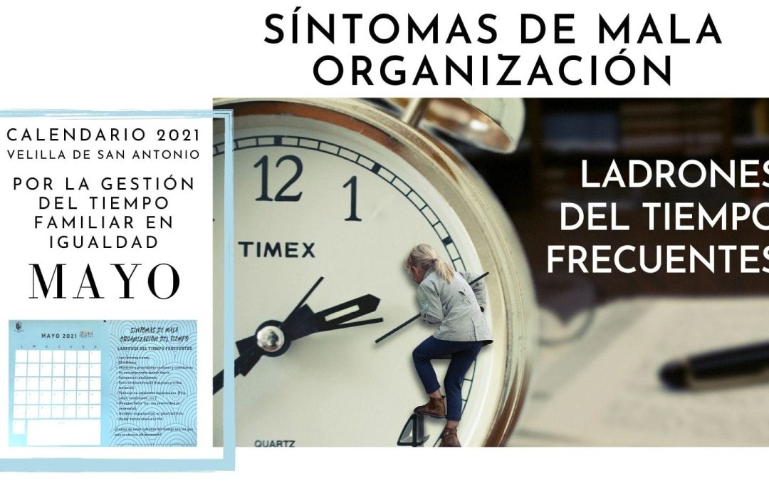 12 meses por la igualdad. Mayo. Ladrones del tiempo
