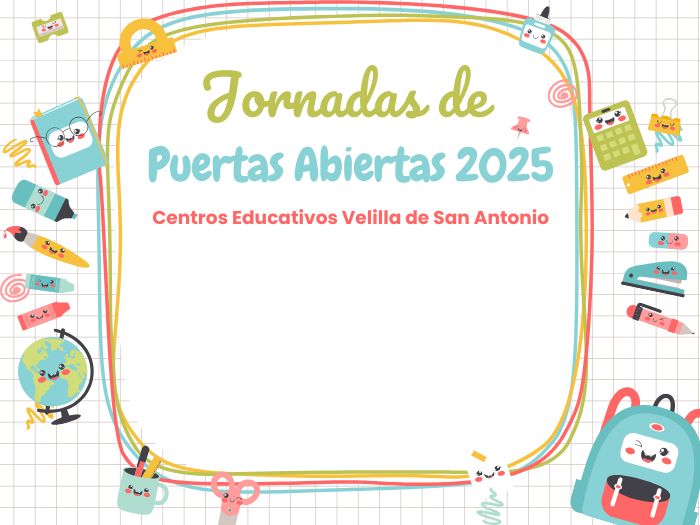 Jornadas Puertas abiertas centros educativos 2025