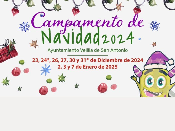 Campamento Urbano de Navidad 2024