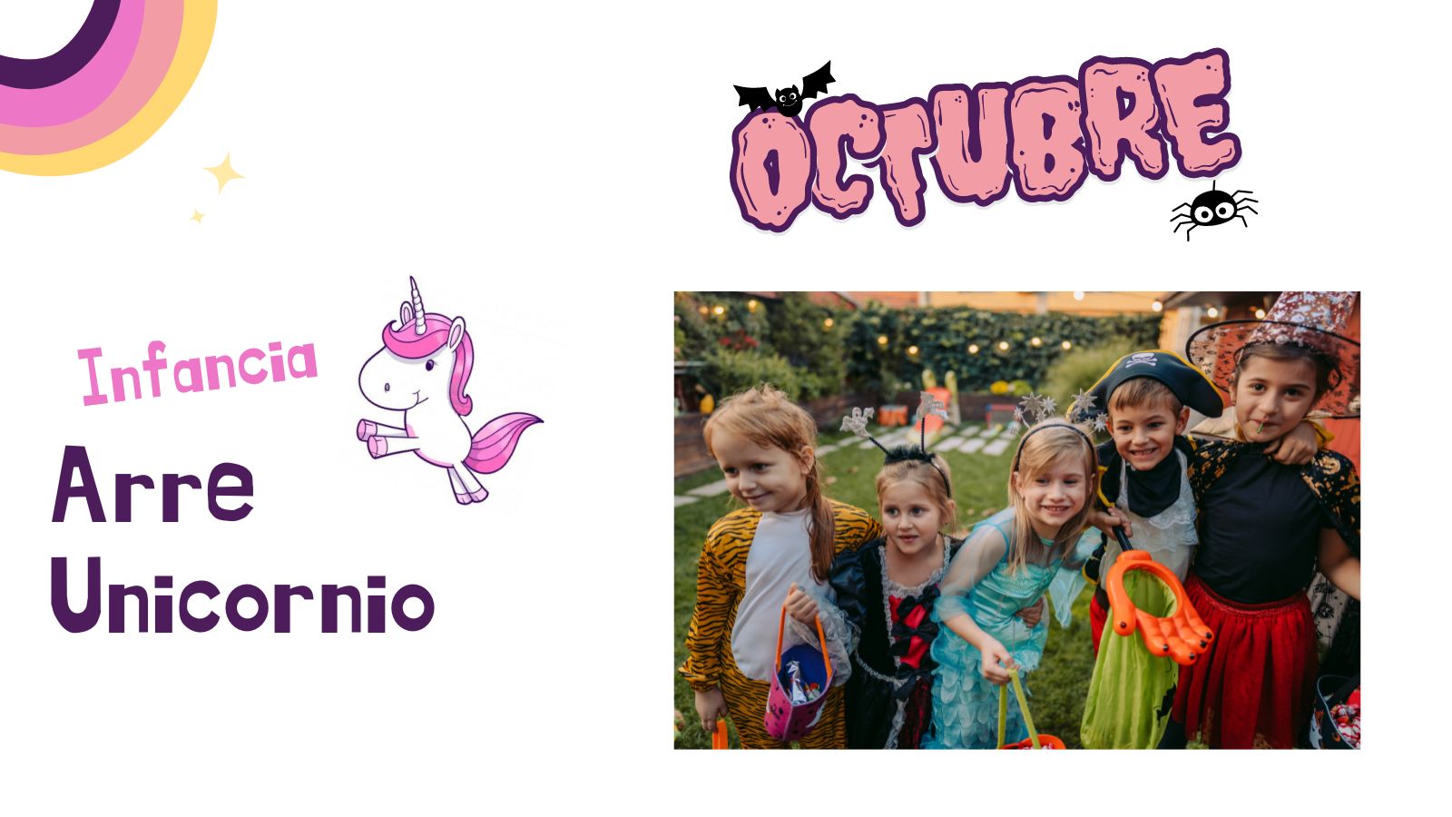 Club de ocio infantil ¡ARRE UNICORNIO! - ¿Truco o trato?