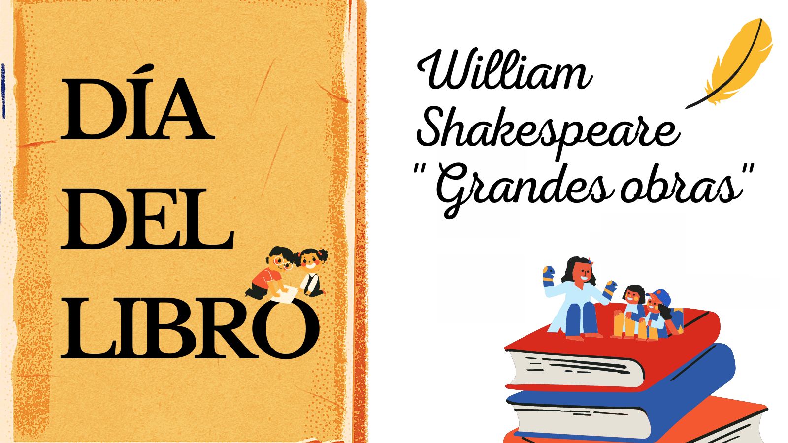 Día del Libro - William Shakespeare "Grandes obras"