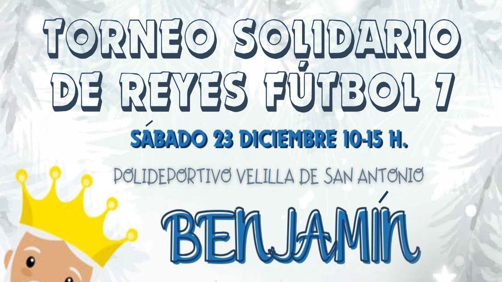 Torneo de fútbol categoría benjamín Campaña de Reyes Mancomunidad de Servicios Sociales
