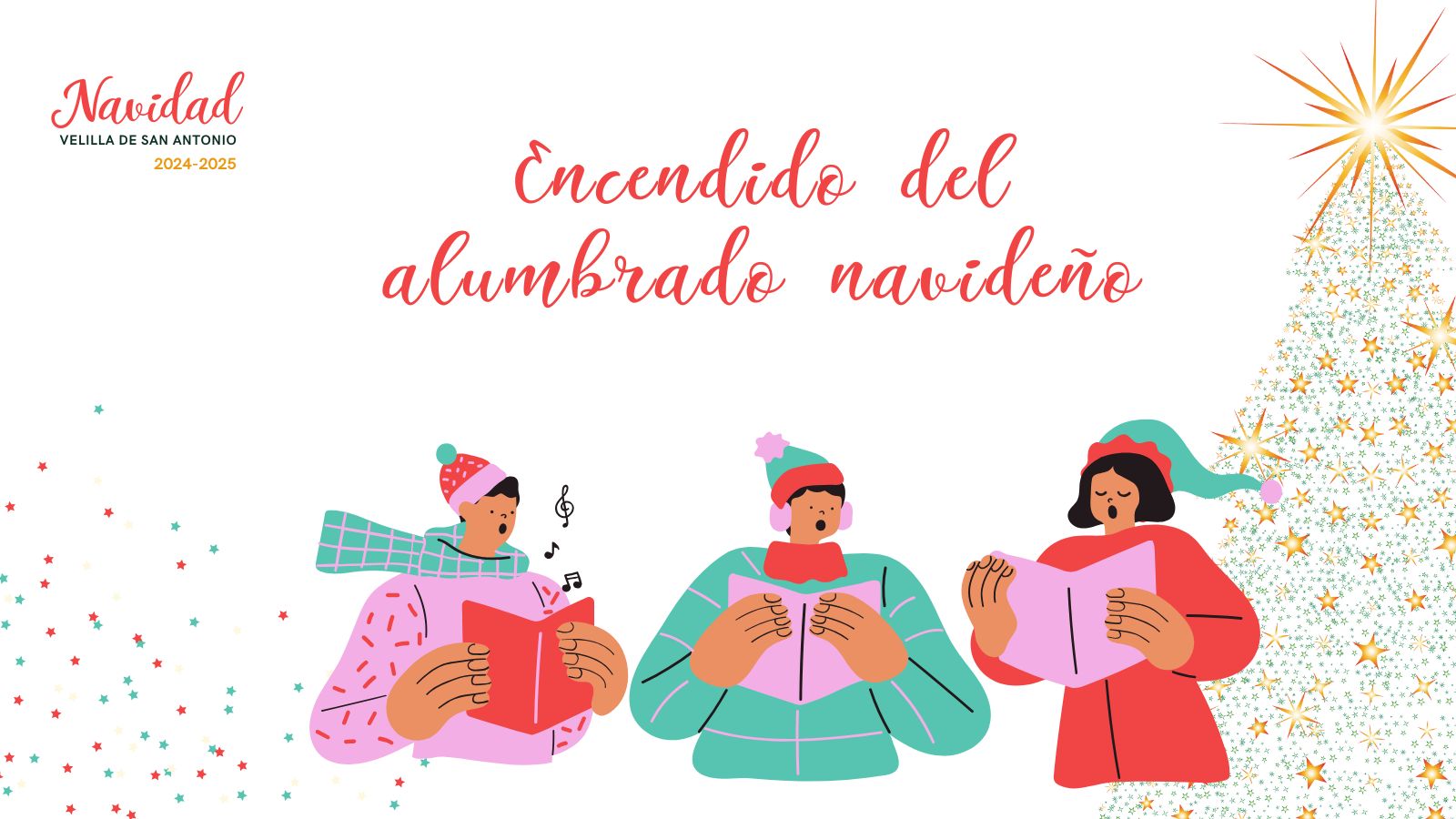 Encendido del alumbrado navideño