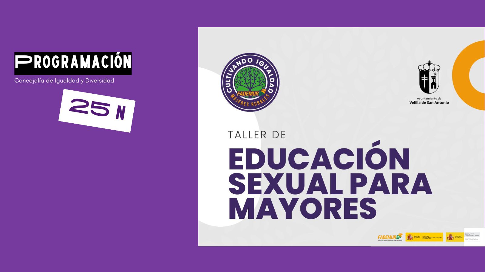 Taller de Educación Sexual para Mayores