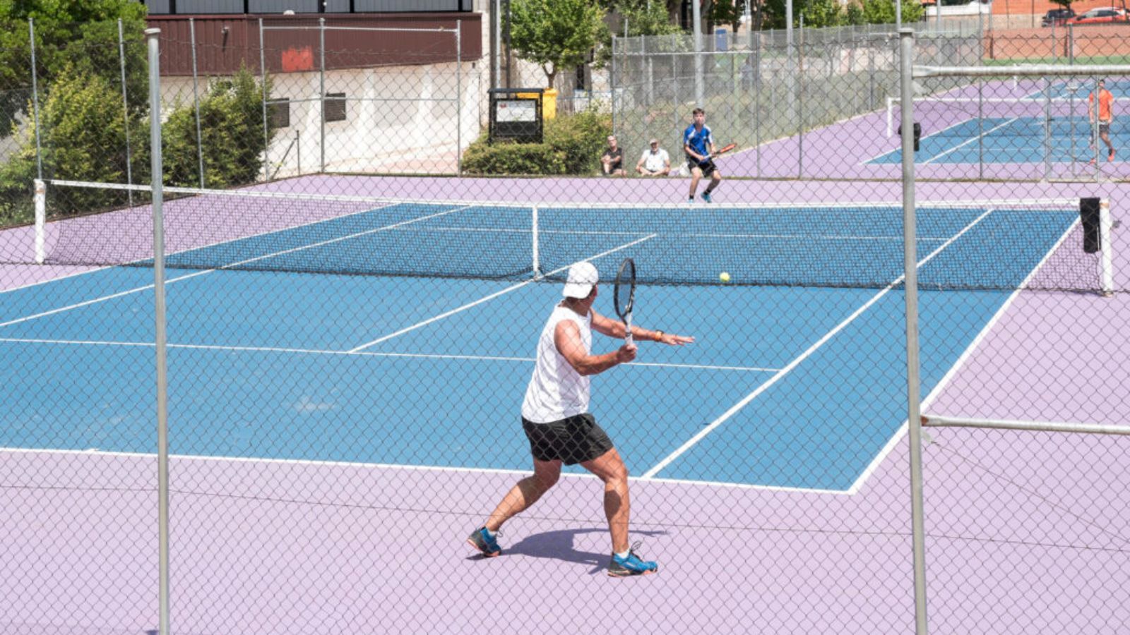 Final del Campeonato de Fiestas de Tenis