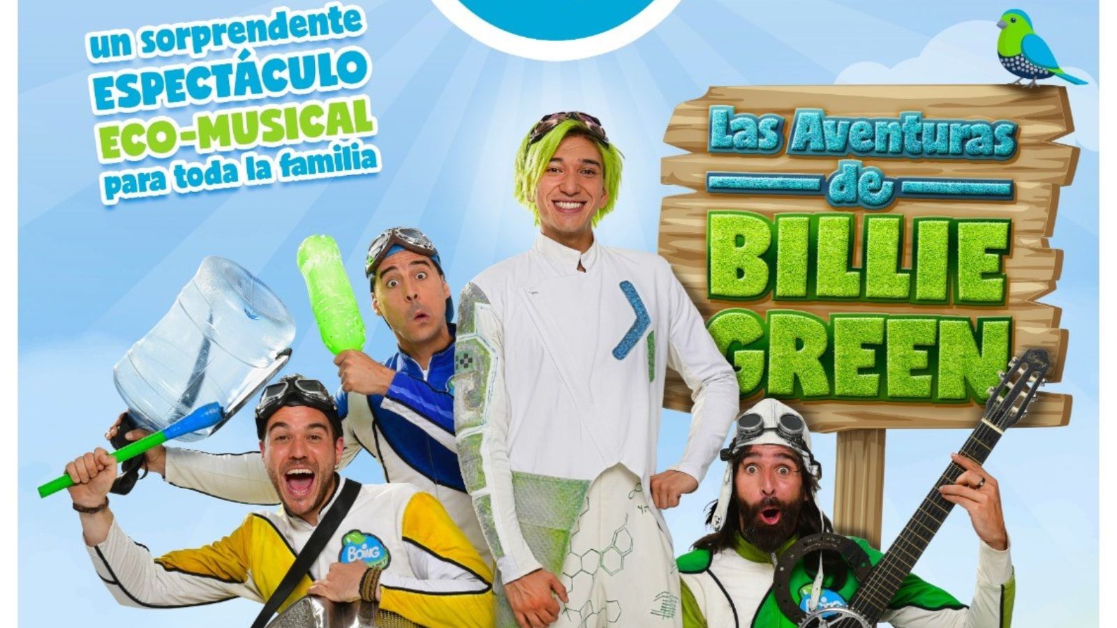 Teatro familiar “BOING PLANET, LAS AVENTURAS DE BILLIE GREEN” de Töthem Company