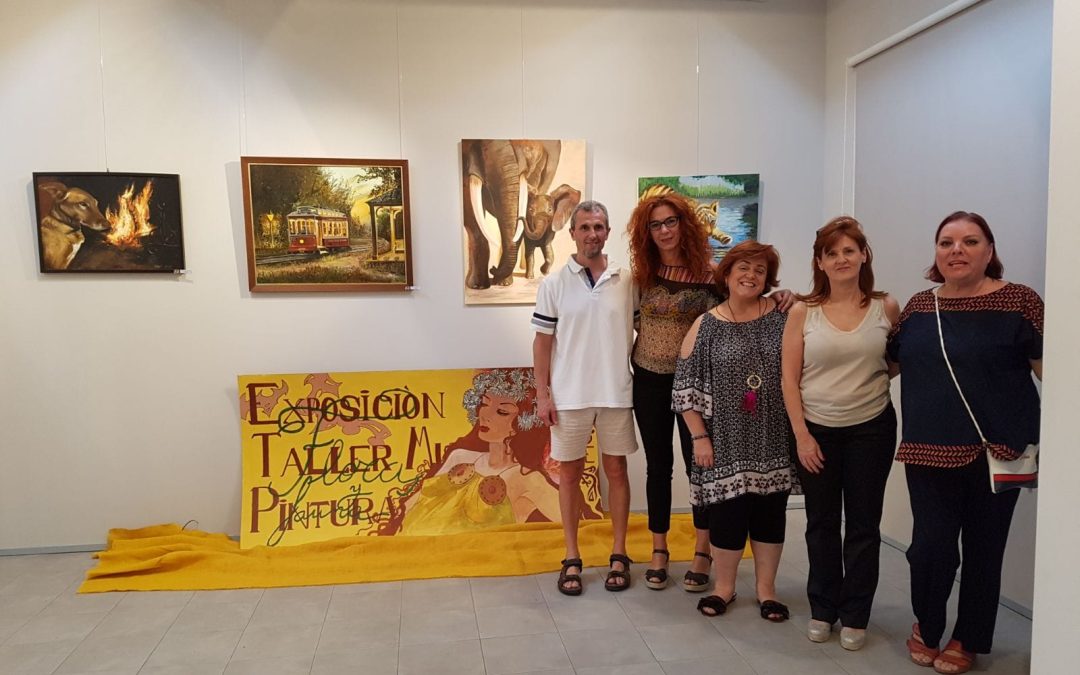 Inauguración de la exposición del Taller de Pintura Municipal
