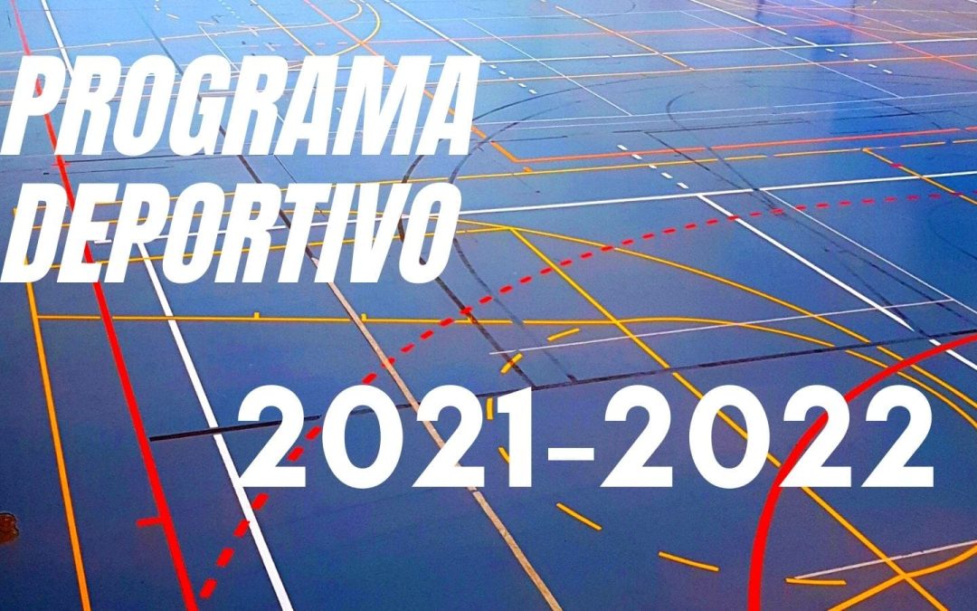 El área de Deportes presenta el programa de actividades deportivas municipales para el curso 2021-2022