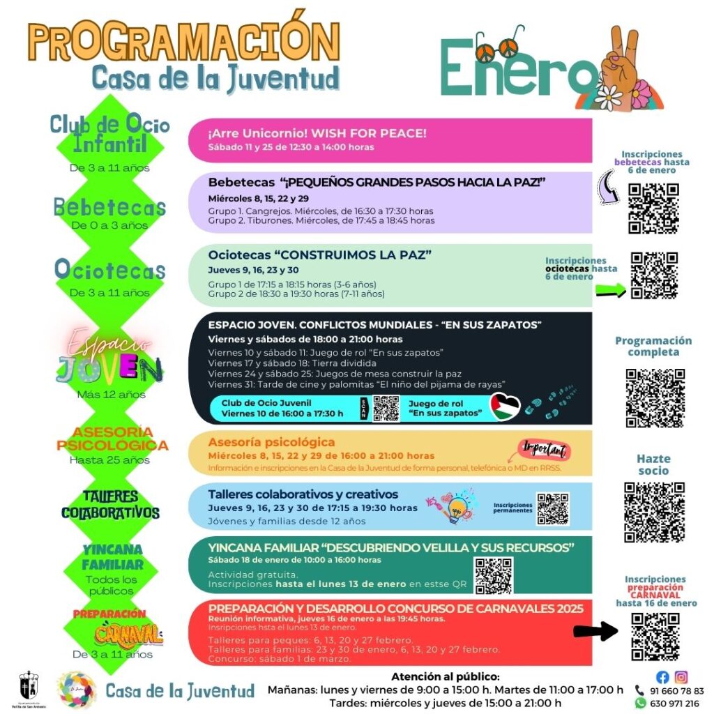 programacion general enero