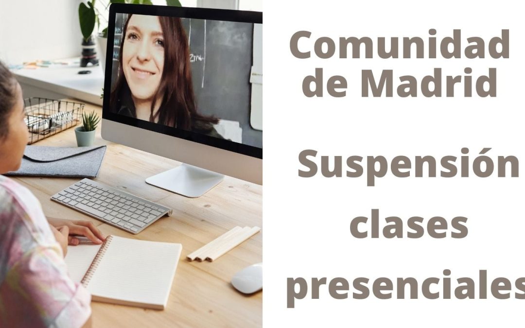 Suspensión de las clases presenciales hasta el lunes 18 de enero