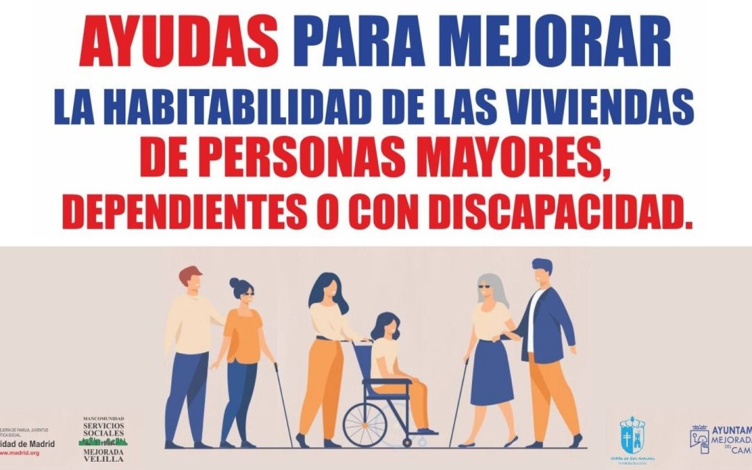 Ayudas para mejorar la habitabilidad de las viviendas de personas mayores, dependientes o con discapacidad
