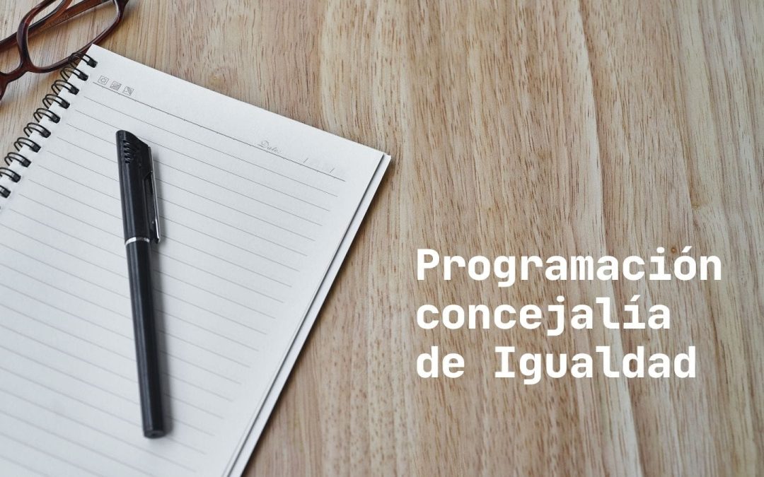 Nuevos cursos del área de Igualdad