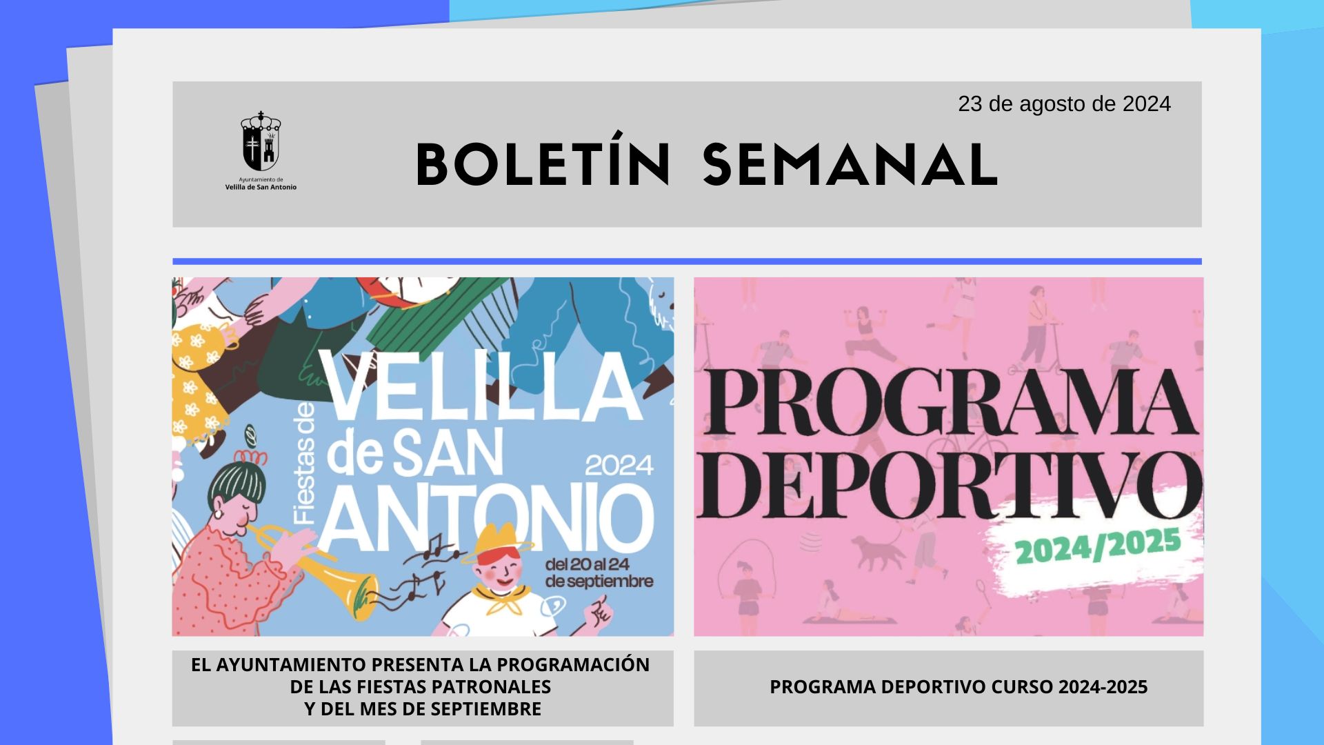 Boletín Semanal 33/2024