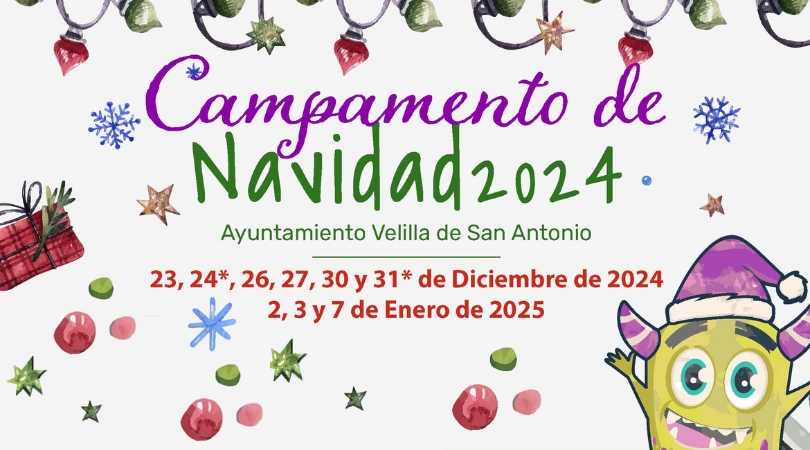 Campamento Urbano de Navidad 2024