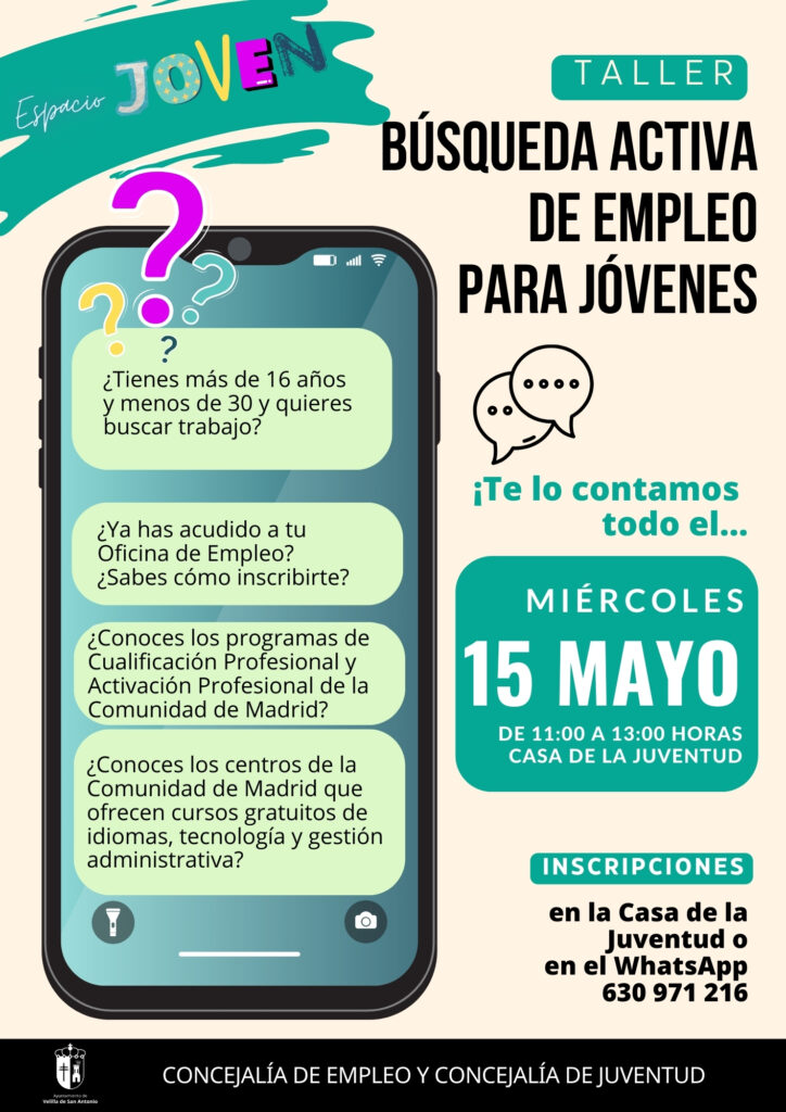 cartel busqueda empleo