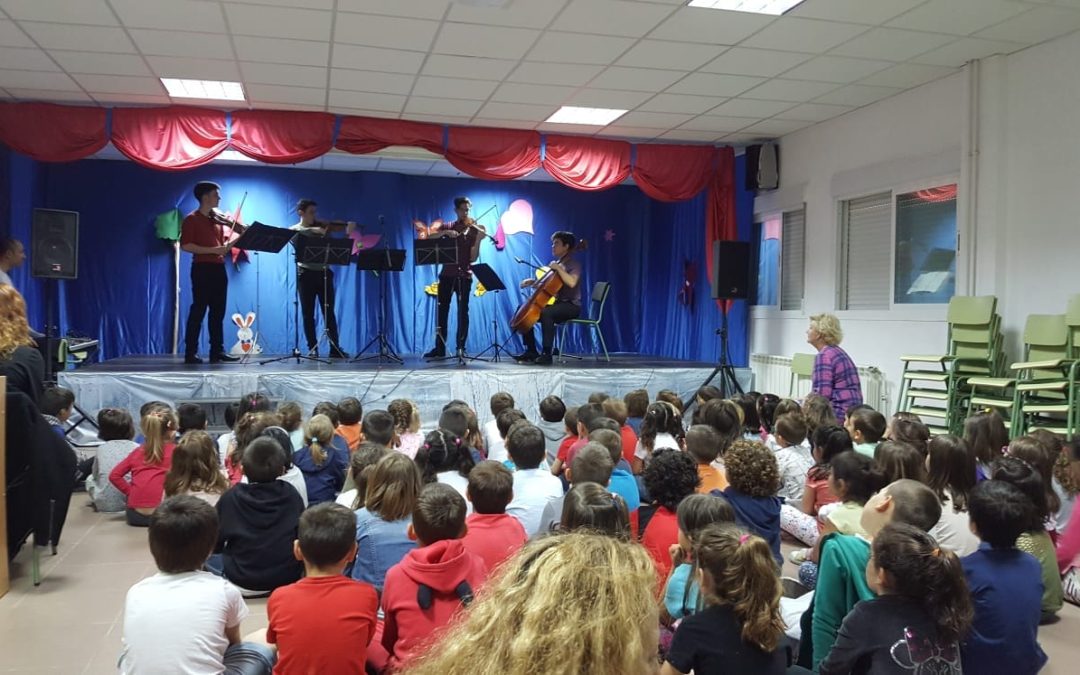 Conciertos pedagógicos para acercar la música a los niños y niñas de Velilla