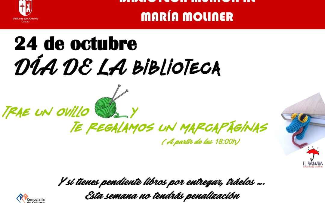 24 de octubre, Día de la Biblioteca