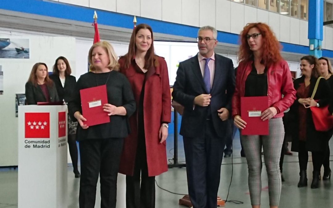 La Alcaldesa de Velilla asistió ayer al acto de entrega de los Convenios de Colaboración en materia de violencia de género y promoción de la igualdad