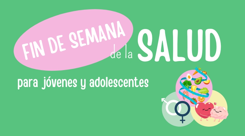 Del 11 al 13 de octubre, Fin de Semana de la Salud para jóvenes y adolescentes