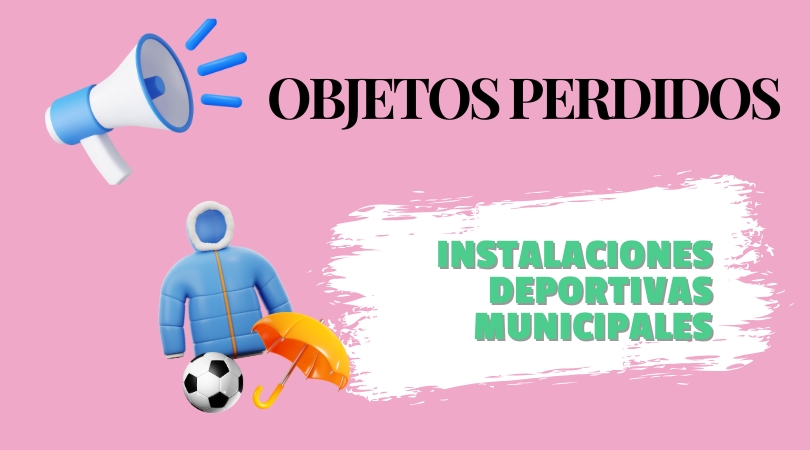 Objetos perdidos en las instalaciones deportivas municipales