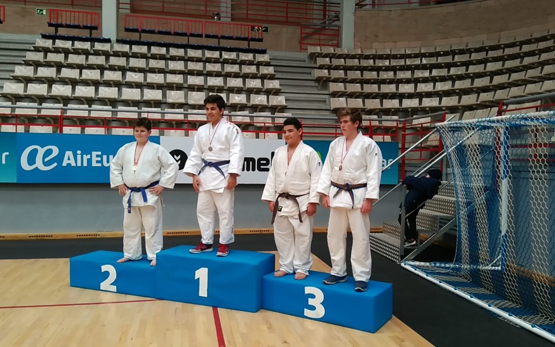 Juan Luis Moreno, obtuvo el tercer puesto en la competición de judo clasificatoria para el Campeonato de Madrid