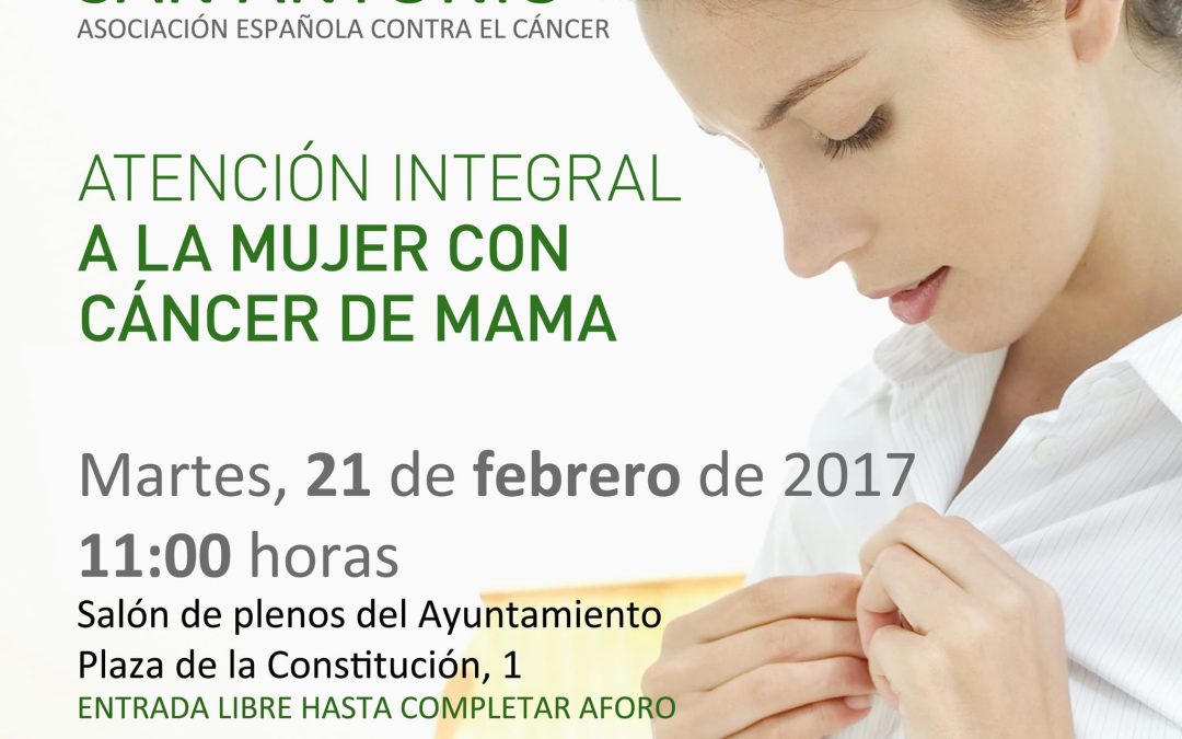 Conferencia sobre el cáncer de mama