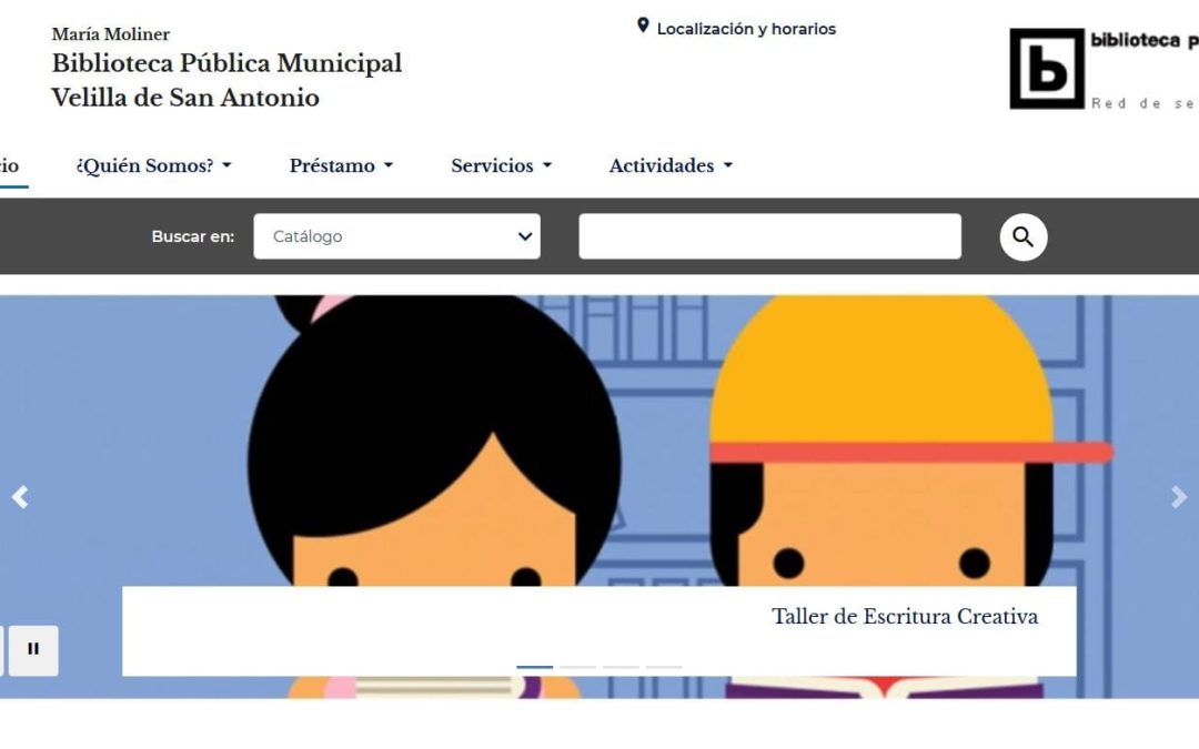 La Biblioteca María Moliner ya tiene página web