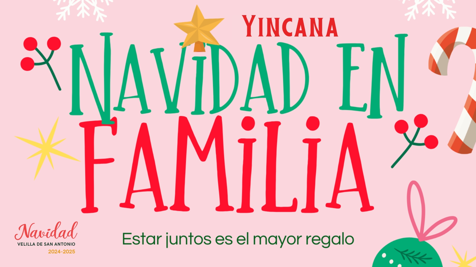 Yincana "Navidad en familia" y chocolatada